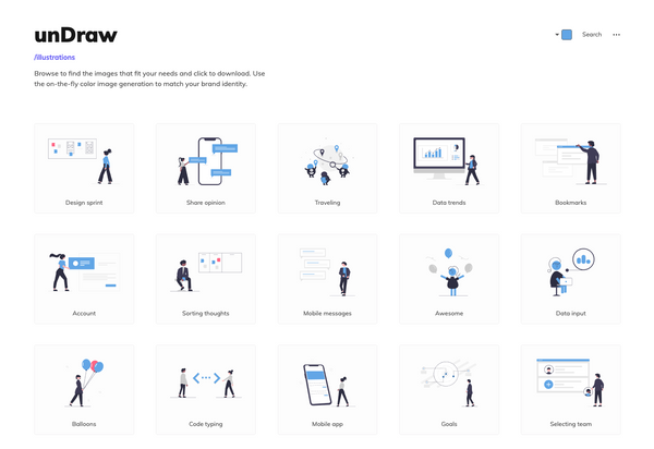 Useful Developer Tools #13: unDraw