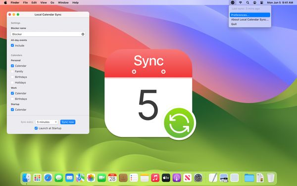 Building Local Calendar Sync Day 05: Logo and App Icon